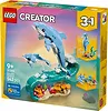 LEGO Klocki Creator 31385 Zwierzęta morskie: piękny delfin