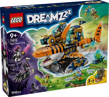 LEGO Klocki DREAMZzz 71515 Rekinoczołg tygrysi