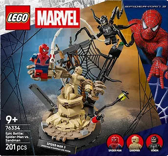 LEGO Klocki Super Heroes 76334 Epicka bitwa: Spider-Man kontra Sandman