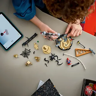 LEGO Klocki Super Heroes 76334 Epicka bitwa: Spider-Man kontra Sandman