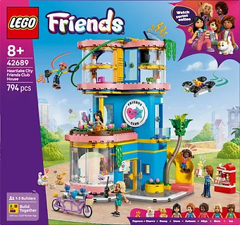 LEGO Klocki Friends 42689 Domek klubu przyjaci&oacute;ł z Heartlake
