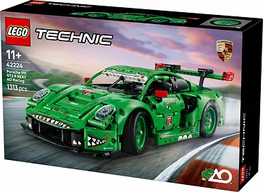LEGO Klocki Technic 42224 Samoch&oacute;d Porsche 911 GT3 R REXY AO Racing