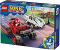 LEGO Klocki Sonic 77118 Silver w samochodzie kontra Knuckles w monster trucku