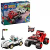 LEGO Klocki Sonic 77118 Silver w samochodzie kontra Knuckles w monster trucku