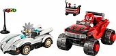 LEGO Klocki Sonic 77118 Silver w samochodzie kontra Knuckles w monster trucku