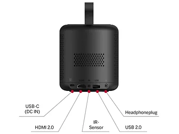 Projektor Thomson Vega 600 ANSI lumenów UHD 4K
