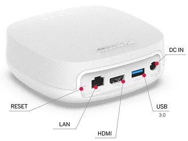 Odtwarzacz multimedialny Thomson BOX PLUS 270G 4K Biały