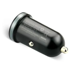 everActive Ładowarka samochodowa CC-30Q QC3.0 35W 1X USB + 1X USB-C PD czarna