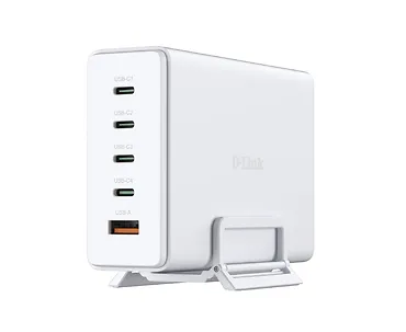D-Link Ładowarka zasilacz GAN 240W 4x USB-C 1x USB-A