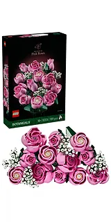 LEGO Klocki Botanicals 10374 Bukiet r&oacute;żowych r&oacute;ż