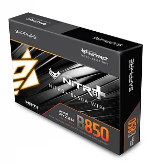 Sapphire Technology Płyta gł&oacute;wna NITRO+ B850A WIFI7 AM5 4DDR5 mATX