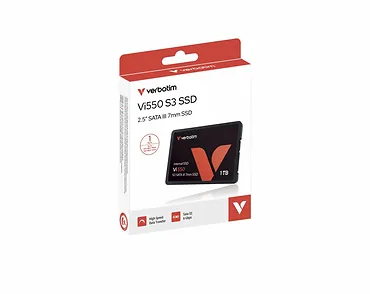 Verbatim Dysk SSD wewnętrzny 1TB SATA III Czarny