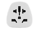 Adapter podróżny Savio, gniazdo globalne – wtyk UK, AP-05