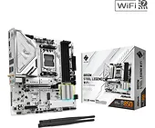 ASRock Płyta gł&oacute;wna B850M STEEL LEGEND WIFI AM5 4DDR5 HDMI/DP mATX