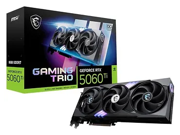 MSI Karta graficzna GeForce RTX 5060 Ti 8G GAMING TRIO OC