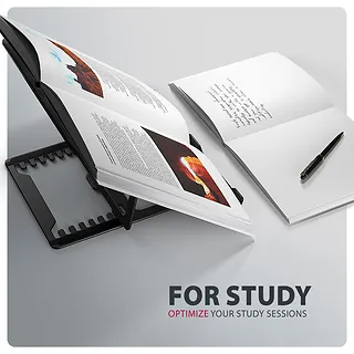 AXAGON STND-LAB Podstawa do laptop&oacute;w aluminiowa 10-17,3 cala 8 regulowanych pozycji, Czarna