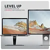 AXAGON STND-LQB Podstawka do laptop&oacute;w aluminiowa 10-17,3 cala regulowane kąty nachylenia, Czarna