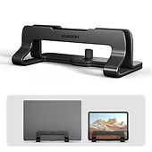 AXAGON STND-VB Podstawa do laptop&oacute;w aluminiowa 10-17,3 cala pionowa, Czarna