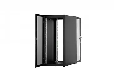 Digitus Szafa sieciowa stojąca Hyper Pro 19" 26U rack 600x1000, drzwi prz&oacute;d perforacja, czarna 1000kg