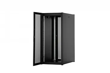 Digitus Szafa sieciowa stojąca Hyper Pro 19" 26U rack 600x1000, drzwi prz&oacute;d perforacja, czarna 1000kg