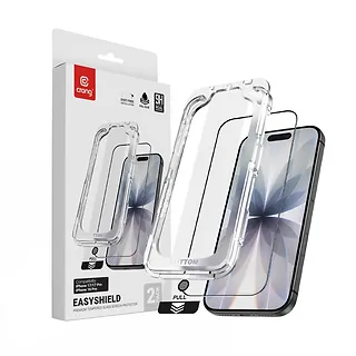 CRONG Szkło hartowane EasyShield 2-Pack - iPhone 17 / iPhone 17 Pro / iPhone 16 Pro (2 sztuki)