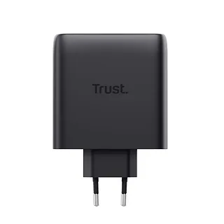 Trust Ładowarka MAXO GaN 100W 2x USB-C czarna