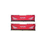 AFOX Pamięć PC - DDR4 32GB (2x16GB) Gaming 3200MHz CL16 XMP2 Red