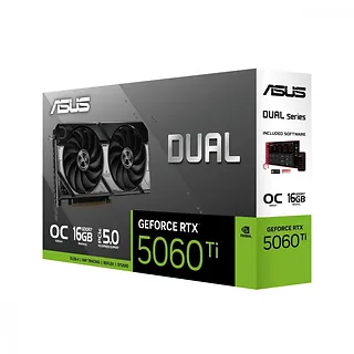 Asus Karta graficzna GeForce RTX 5060 Ti Dual OC 16GB GDDR7 128BIT 3DP/HDMI