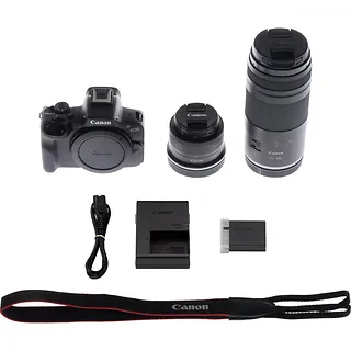 Canon Aparat bezlusterkowy EOS R50 BK+RF-S18-45+RF75-300 5811C148