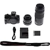 Canon Aparat bezlusterkowyEOS R100 + RF-S18-45 + RF75-300 6052C120