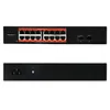 Qoltec Przełącznik sieciowy SWITCH Gigabit Ethernet PoE | 16x RJ45 | 2x SFP | 1000 Mb/s