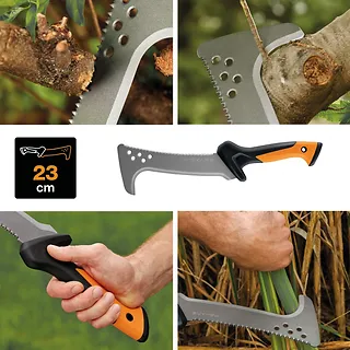 Fiskars Tasak z piłą Solid 1051233