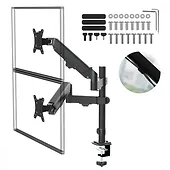Maclean Uchwyt na 2 monitory, 2-10 kg MC-136 17-32 cale sprężyna gazowa