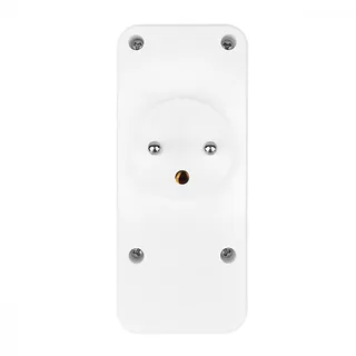 Maclean Rozdzielacz na 3 gniazda MCE248 F/W 2xUSB-A 2xUSB-C biały