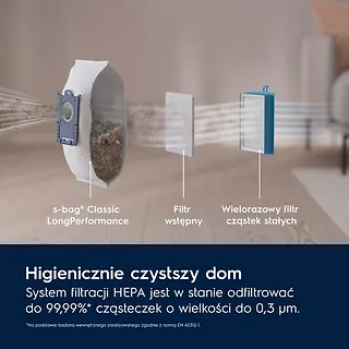 Electrolux Odkurzacz workowy linia 600 EB61C4DB