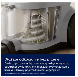 Electrolux Odkurzacz bezworkowy linia 500       EL51A2UG