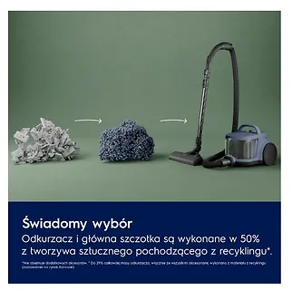 Electrolux Odkurzacz bezworkowy linia 500       EL51A2UG