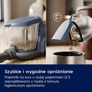 Electrolux Odkurzacz bezworkowy linia 500 EL51C1LDB