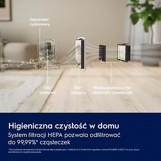 Electrolux Odkurzacz bezworkowy linia 500 EL51C1LDB