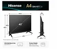 Hisense Telewizor LED 40 cali 40A4Q