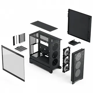 Fractal Design Obudowa Pop 2 Air Black Solid