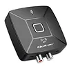 Qoltec Bezprzewodowy transmiter odbiornik Audio HiFi Home&Car | Bluetooth 6.0 | NFC | 2 x RCA | 1 x AUX MiniJack 3.5mm | Mikrofon