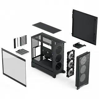 Fractal Design Obudowa Pop 2 Air czarna TG RGB
