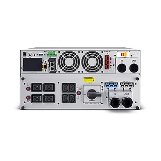 CyberPower Zasilacz awaryjny OLS6KERT5UM 6000VA 6000W OnLine R/T 5U 20x9AH/12V, 4xC13, 4xC19 MBP, RMCARD205