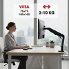 Maclean Uchwyt na monitor 2-10 kg, MC-133