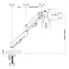 Maclean Uchwyt na monitor 2-10 kg, MC-133