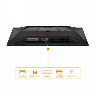 AOC Monitor 26.5 cala Q27G4ZDR QD-OLED 240Hz HDMIx2 DP