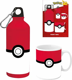 Kids Euroswan Butelka bidon 500ml aluminium + kubek Pokemon