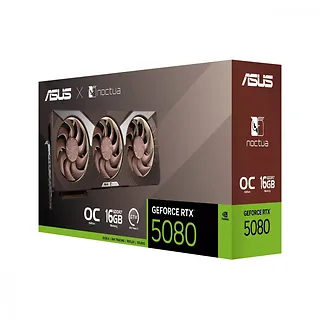 Asus Karta graficzna GeForce RTX 5080 NOCTUA OC 16GB GDDR7 256bit 3DP/HDMI