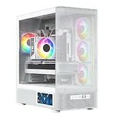 MODECOM Obudowa Volcano AQ400 ARGB MIDI WHITE